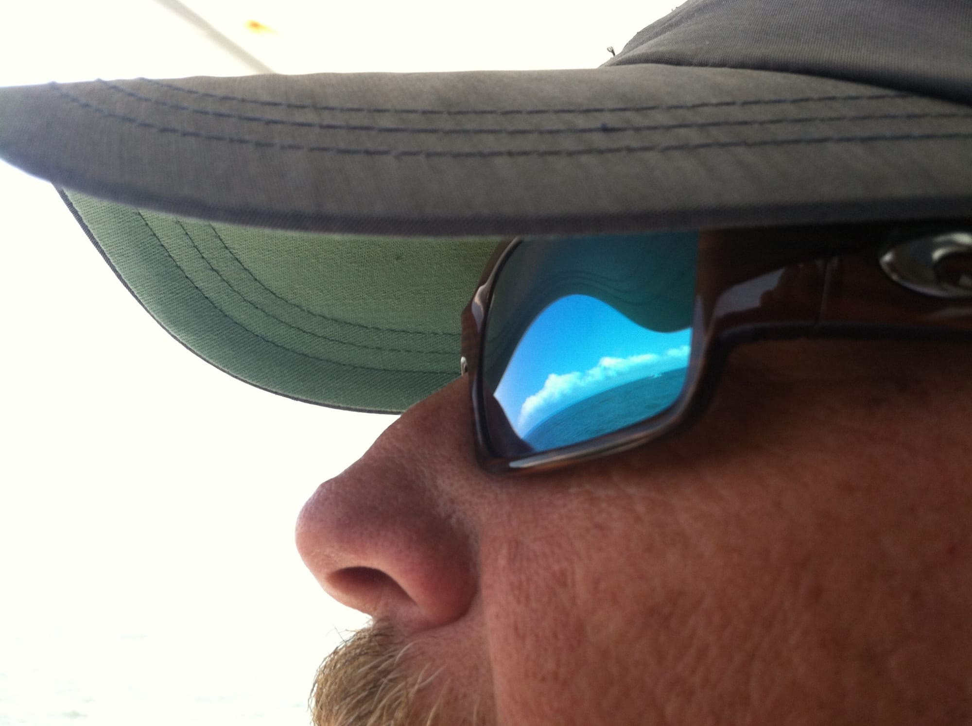 Lee Tolliver enjoying a day on the water